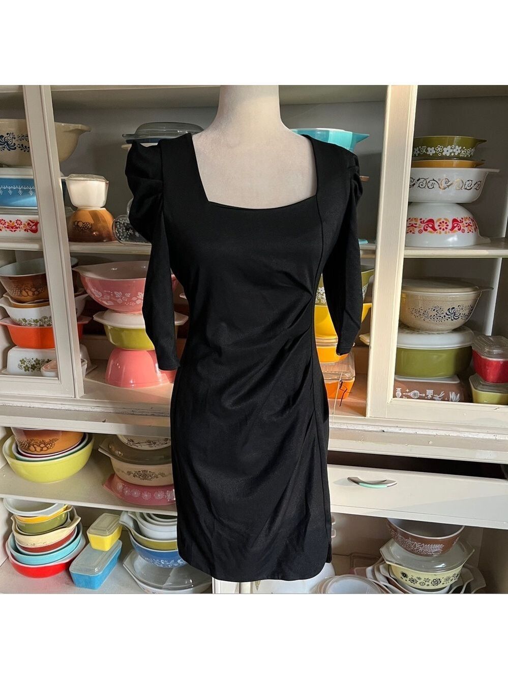 Yoana Baraschi Little Black Cocktail Dress - Size Small